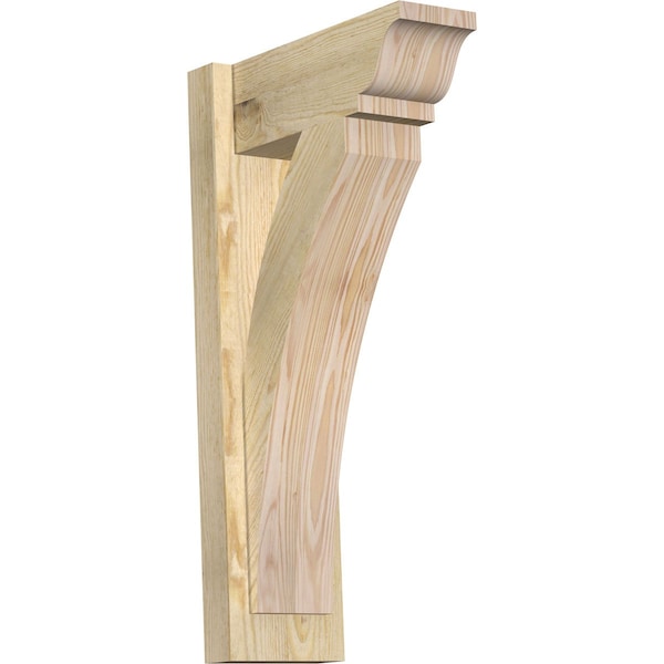 Ekena Millwork Thorton Traditional Rough Sawn Outlooker, Douglas Fir, 6"W x 14"D x 26"H OUT06X14X26THR01RDF - main
